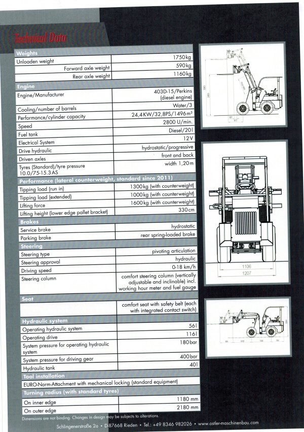 Ostler K2  Teleskophjullaster - Bilde 6